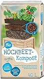 Floragard Universal Bio Hochbeet-Kompost 40 Liter, Erdfarb