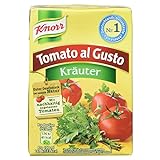 Knorr Tomato al Gusto Kräuter, 16er Pack (16 x 370 g Packung)