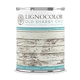 Lignocolor Kreidefarbe (Weiss) Shabby Chic Lack Landhaus Stil Vintage Look Chalky 1kg