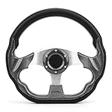 320MM Universal Auto Lenkrad Drift Wheel Carbon Style Racing Drift mit Hupenknop