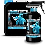 eco:Repell 2,5L OUTDOOR TEXTIL impraegnierungsspray fuer Textilien & Hightechgewebe Gore-Tex Textilimprägnierung Waterproof Spray für Outdoorbekleidung Regenjack