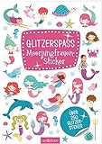 Glitzerspaß – Meerjungfrauen-Sticker: Über 250 Glitzersticker | Sticker mit Glitzereffek