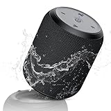 NOTABRICK Bluetooth Lautsprecher, tragbarer drahtloser mit 15W Stereo-Sound Aktiver Extra-Bass, IPX6 wasserdichter Duschlautsprecher, Doppel-Paarung, für Party, Heimkino, Sp