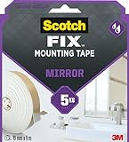 Scotch Fix 4496W-Long-F Spiegel-Montageband, 19 mm x 9 m, 1 Rolle/Pack, mehrfarbig