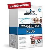 Wassertest Plus (32 Werte) für Leitungswasser - In Kombination mit Wassersprudlern empfohlen, Laboranalyse Ihres Trinkwassers im Deutschen Fachlab