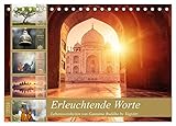 Erleuchtende Worte, Lebensweisheiten von Gautama Buddha by VogtArt (Tischkalender 2024 DIN A5 quer), CALVENDO Monatsk