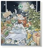 Werder Bremen Adventskalender, Weihnachtskalender mit Vereinsposter und Sticker Wir Leben Fußball ' FAIRTRADE '