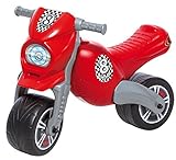 DOHANY 180 Crossbike Rutscher Laufrad Motorrad Rutschauto Für Kinder von 3 Jahren, Bis 50 kg, Rot, 76x39x54