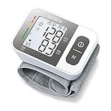 Sanitas SBC 15 Handgelenk-Blutdruckmessgerät, vollautomatische Blutdruck und Pulsmessung, Warnfunktion bei möglichen Herzrhythmusstörung