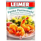 Leimer Panko Paniermehl Packung 175g | Zart Knusprig, Locker und Leicht | Perfekt für Knuspriges - Vielseitige Panade (1er Pack)