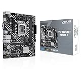 ASUS Prime H610M-K Gaming Mainboard Sockel Intel LGA1700 (microATX, DDR5, PCIe 4.0, M.2, Realtek 1GB Ethernet, HDMI, VGA, SATA 6Gbit/s, COM Header, RGB Header)