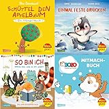 Maxi-Pixi-4er-Set 110: Bilderbücher zum Mitmachen (4x1 Exemplar): 4 Minibücher für Kinder ab 3 Jahren (110)