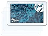 Bruni Schutzfolie kompatibel mit JAY-tech Tablet-PC 9000 Folie, glasklare Displayschutzfolie (2X)