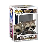Funko POP! Vinyl: Marvel - Guardians Of The Galaxy 3 - Rocket Raccoon - (Baby) - Vinyl-Sammelfigur - Geschenkidee - Offizielle Handelswaren - Spielzeug Für Kinder und Erwachsene - Movies F