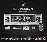Dietz Retro Radio300DAB/BT, DAB+, BT, MP3, USB, RDS C