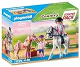 PLAYMOBIL Country 71259 Starter Pack Pferdepflege mit viel Zubehör, ab 4 J