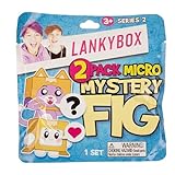 LankyBox 22202 Mystery Micro 2 Pack, Serie 2, Sammel-Minifiguren, ultraseltene Editionen, offiziell lizenzierte Merch-Styles kö