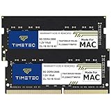 Timetec Hynix IC Compatible with Apple 16GB DDR4 2666MHz PC4-21300 SODIMM Memory Upgrade for Mac mini 8,1 Late 2018 and iMac 19,1 w/Retina 5K 27-inch Early 2019 (16GB(8GBx2))
