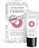 VITAYES Instant Ageback - Anti Aging Creme gegen Falten und schlaffe Haut, Lifting Creme, Klinisch und dermatologisch getestet (15ml)