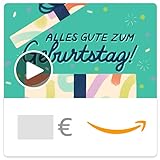 Digitaler Amazon.de Gutschein mit Animation (Geburtstagsgsbox)