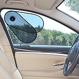 WANPOOL Autofenster Sonnenstrahlenblocker, Reduziert Blendung von dem Seiten und F