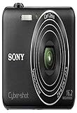 Sony Cyber-Shot DSC-WX50 Digitalkamera (16,2 MP, 5-Fach optischer Zoom, 6,9 cm (2,7 Zoll) LCD), Schw