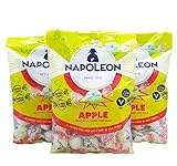 Napoleon Vorteilspackung Bonbons Mit Apfelgeschmack | Gluten Frei | Vegan 3 x 130g