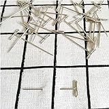 EXCEART 50 Teiliges Set Zum Modellieren Herstellen Von Nadeln Für Perücken T Perücke Zum Blockieren Von Zopfperücken Kosmetik Set Metall Haarklammern Haarklammern Fü