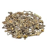 100 Stück Antike Bronze Charm Anhänger DIY handgemachte Bronze Accessoires Halskette Anhänger Schmuck Machen Lieferungen Schmuck Basteln Armband Halskette Ohrring Gemischte C