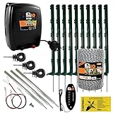 Wildschweinabwehr, Ellofence Gartenset 125m lang, 4-reihig