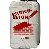30Kg Estrichbeton 0,33€/Kg Fertigbeton Beton Trockenmörtel, kein Ruckzuck-B