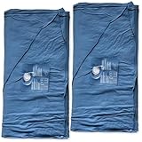 AQUA ROYAL Wasserbetten Matratzen Softside DUAL - Zwei Wasserkerne (beide Seiten) für 200x220 cm Wasserbett Normale Beruhigung F4
