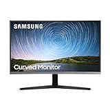 Samsung Curved Monitor C32R500FHP, 32 Zoll, VA-Panel, Full HD-Auflösung, AMD FreeSync, Reaktionszeit 4 ms, Krümmung 1500R, Bildwiederholrate 75 H