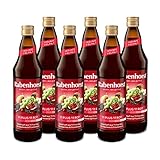 RABENHORST11 PLUS 11 ROT 6er Pack (6 x 700 ml) - Roter Mehrfruchtsaft aus 11 Früchten, 10 V