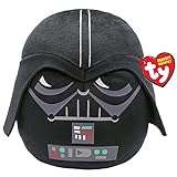 TY Darth Vader Disney Star Wars Squish-A-Boos 10 Zoll, Lizenziertes Beanie Baby Weichplüsch Spielzeug, Sammlerstück Kuscheliger Plüschteddy