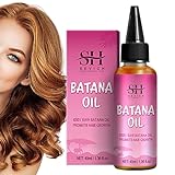 Frizz Control Haaröl,40 ml glättendes, pflegeleichtes Batana-Öl für krauses Haar | Haarpflegeöl Haarwurzelglättendes Öl gegen Haartrockenheit, Spliss und Haarbruch T