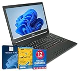 Fujitsu LifeBook E546 14 Zoll Full HD Laptop Intel Core i5-6200U@ bis zu 2,8 GHz 16 GB 512 GB SSD mit Windows 11 Pro & GRATIS Antiviren-Software inkl. 12 Monate Garantie (Generalüberholt)