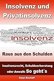Insolvenz und Privatinsolvenz - Raus aus den Schulden: Insolvenzrecht, Schuldnerberatung oder Anwalt: So geht´