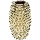 Kare Design Vase Sting, Gold, Blumenvase aus Keramik, 26