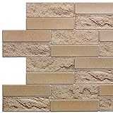 3D PVC Wandpaneele/Deckenpaneele, Paneling Brick, 1 Platte, Ziegelstein | STM