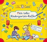Conni Gelbe Reihe (Beschäftigungsbuch): Mein toller Kindergarten-Koffer (Buch-Set für den Kindergarten): Mit zwei Beschäftigungsheften, zwei ... - plus ein Türschild zum Selbstg
