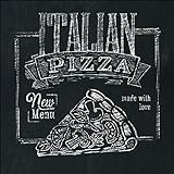 Pro-Art gla1013a Wandbild Glas-Art 'Italian Pizza' 30 x 30