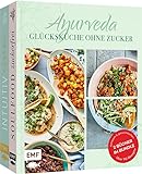 Ayurveda – Glücksküche ohne Zucker: Achtsam und gesund kochen: 2 Bücher im Bundle – Über 90 Rezepte: Asia-Bowl mit Rinderfilet & Pak Choi, Falafel-Sandwich , Süßkartoffel-Brow