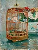 ULPro Ölgemälde Kunstdruck Wandkunst Bild Druck Klassische Malerei Der käfig von berthe Morisot für Bürodekoration 60x90
