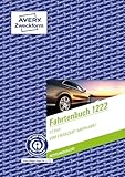 AVERY Zweckform 1222 Recycling Fahrtenbuch PKW (Finanzamt anerkannt, DIN A5 210x148mm, 64 Seiten|682 Fahrten, Deutschland & Österreich, Abgrenzung privater/geschäftlicher Fahrten) S