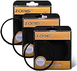 Zomei Sternfilter-Set, 49 mm, 3 Stück, 4 + 6 + 8 Punkte, kompatibel mit allen DSLR-Kamera-Modellen, aus High-Definition-Glas und Aluminium-R