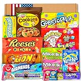 Candy & Bar ® Prime USA Box | USA Import | USA Süßigkeiten | Box voller Top Produkten | ausgefallene Sweets | Geburtstag |