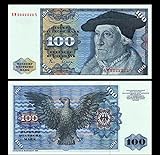 *** 2 Stück 100 Deutsche Mark Geldscheine 1980 Alte Währung - Reproduktion ***