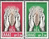 Prophila Collection Griechenland 798-799 (kompl.Ausg.) postfrisch ** MNH 1962 Rentenversicherung (Briefmarken für Sammler)