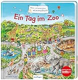 Mein allererstes Wimmelbuch: Ein Tag im Zoo: Ausflug zu Elefant, Affe, Pinguin & Co. für Kleinkinder ab 2 J